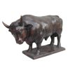statuette en bronze: Vieux taureau