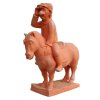 Paysan sur poney