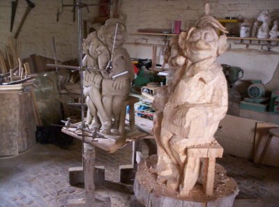 technique de sculpture sur bois