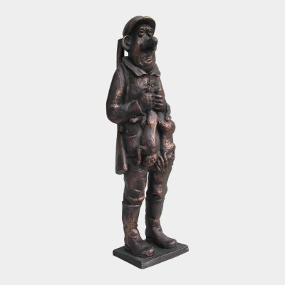 Sculpture Bronze Hunter