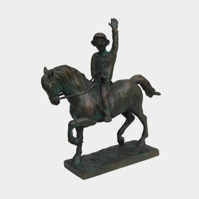 Sculpture Bronze Rider