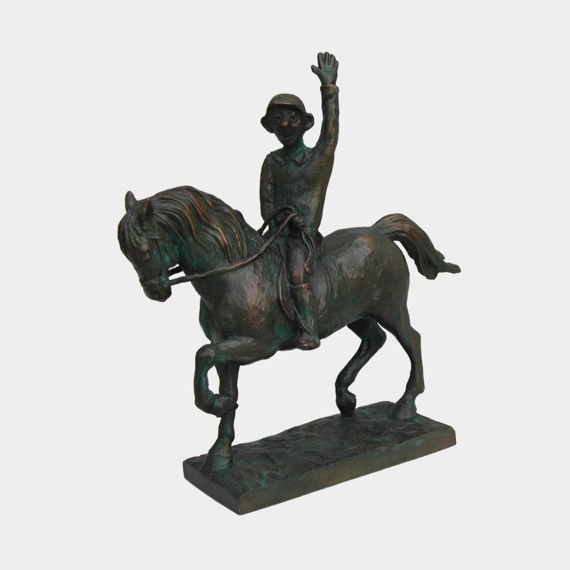 sculpture Bronze Rider