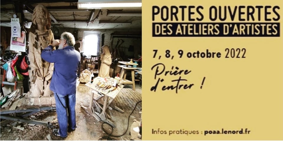 Portes ouvertes des ateliers d'artistes 2022